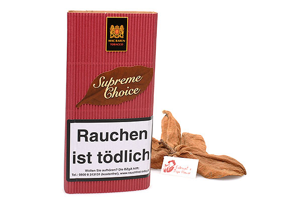 Mac Baren Supreme Choice Pipe tobacco 40g Pouch Mac Baren Supreme Choice Pipe tobacco 40g Pouch